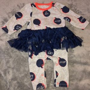 New born girl outfit for Halloween